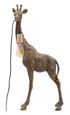 Lampe de table girafe dorée ludique GEMIA
