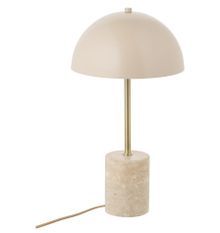Lampe de table SHEFFIELD – Lampe à poser en marbre et acier