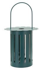 Lanterne saturne bleue cm ø 24x43