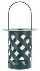 Lanterne twist saturn teal cm ø 23x43