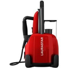 Laurastar Lift Original Red -Centrale Vapeur Nomade 3en1, Repasse, Défroisse et Purifie Vos Textiles, Vapeur Hygiénique, Design, Rés