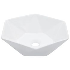 Lavabo 41x36,5x12 cm Céramique Blanc