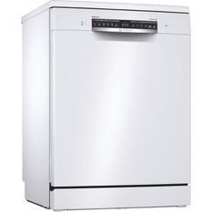 Lave-vaisselle pose libre BOSCH SMS4HCW60E Série 4 - Largeur 60 cm - Blanc - 14 couverts - Induction - 40 dB