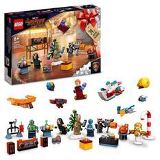 LEGO Marvel 76231 Le Calendrier de l'Avent 2022 Les Gardiens de la Galaxie, pour Enfants