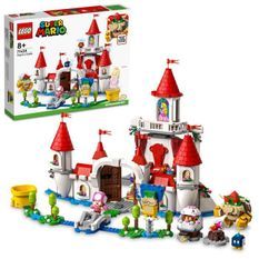 LEGO Super Mario 71408 Ensemble d'Extension Le Château de Peach, Jouet Construction Enfant