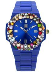 Light Time Polycarbonate - Blue W-strass L512-BL-2