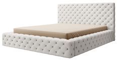 Lit coffre Prince luxe – Simili cuir capitonné