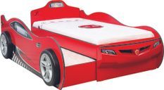 Lit enfant gigogne voiture de course rouge Racing Kup 90x190 cm