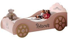 Lit enfant Princesse PINKY 90x200 cm – Sommier inclus
