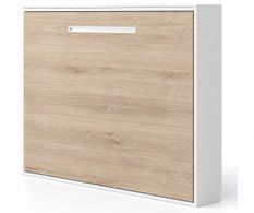 Lit escamotable horizontal MOLANE – Armoire lit avec sommier à lattes intégré