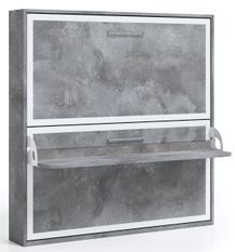 Lit escamotable horizontal superposé 90x200cm STUDIO