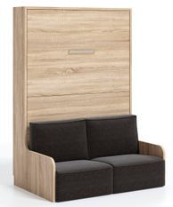 Lit escamotable vertical avec banquette Kora 140x190