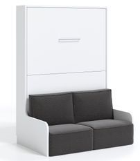 Lit escamotable vertical avec banquette Kora 160x200