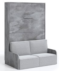 Lit escamotable vertical avec banquette Kora 80x180