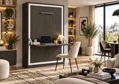 Lit escamotable vertical avec bureau STUDANTE