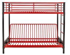 Lit mezzanine avec banquette métal 90x190 ou 140x190 cm Mezzaclic