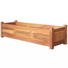 Jardinière Bois d'acacia 100x30x25 cm