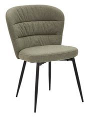 Lot de 2 chaises Losanna vert design années 70