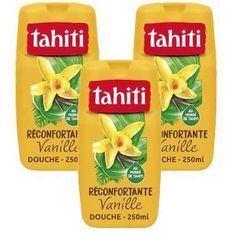 Lot de 3 gels douche Tahiti Monoî Vanille - 250ml