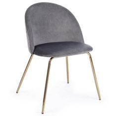 Lot de 4 chaises en velours Tanya – Élégance et Confort