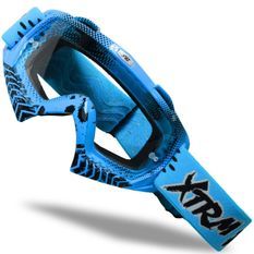Lunette cross bleu taile unique Compétition