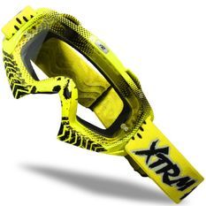 Lunette cross jaune taile unique Compétition