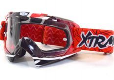 Lunette Moto cross Racing Rouge