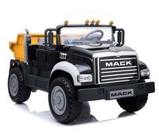 Mack noir 2 places Camion enfant électrique