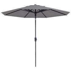 Madison Parasol Paros II Luxe 300 cm Gris clair