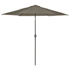 Madison Parasol Tenerife 300 cm Rond Gris