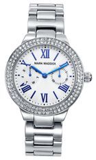 Mark Maddox Trendy Silver Mm2001-03 . Multifuncion - 38 Mm - Wr 3 Atm