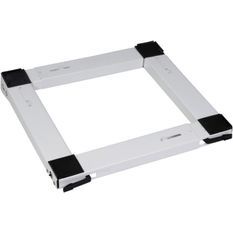 MELICONI 00682 Support metallique mobile universel pour appareil électroménager-Blanc