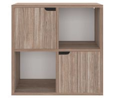 Meuble de rangement Foka 60 cm - 4 niches 2 portes