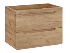 Meuble sous vasque suspendu ARUBA 2 tiroirs – Pour vasque encastrable