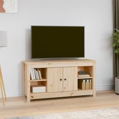 Meuble TV 103x36,5x52 cm Bois de pin massif