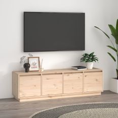 Meuble TV 156x37x45 cm Bois de pin massif