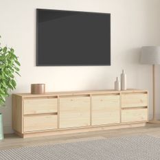 Meuble TV 176x37x47,5 cm Bois de pin massif