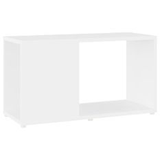 Meuble TV Blanc 60x24x32 cm