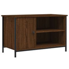 Meuble TV Chêne marron 80x40x50 cm Bois d'ingénierie