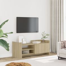 Meuble TV Chêne sonoma 100x35x40 cm Bois d'ingénierie