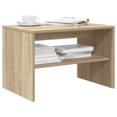Meuble TV chêne sonoma 60x40x40 cm bois d'ingénierie