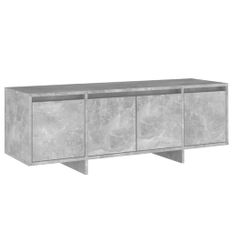 Meuble TV Gris béton 120x30x40,5 cm