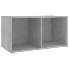 Meuble TV Gris béton 72x35x36,5 cm