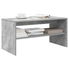 Meuble TV Gris cement 80 x 40 x 40 cm