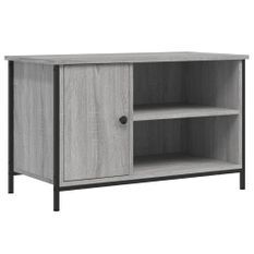 Meuble TV Sonoma gris 80x40x50 cm Bois d'ingénierie