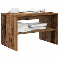 Meuble TV vieux bois 60x40x40 cm bois d'ingénierie