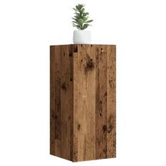 Meubles TV 2 pcs vieux bois 30,5x30x60 cm bois d'ingénierie