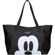 MICKEY MOUSE Sac Shopping Forever Famous Noir