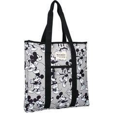 MICKEY MOUSE Sac Shopping My Little Bag Gris/Blanc