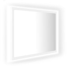 Miroir de salle de bain LED blanc LIZZA 60 x 8,5 x 37 cm